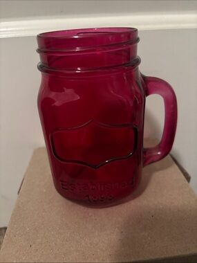 Vintage Mason Jar Mugs established 1898